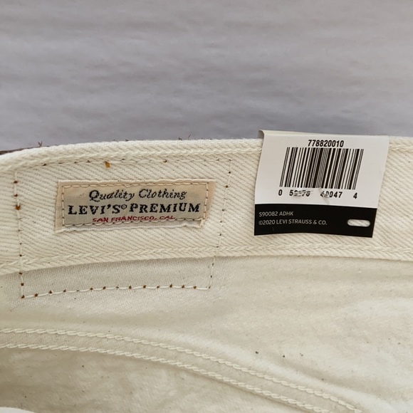 New LEVI'S High Rise Deconstructed mini Skirt - Picture 8 of 10